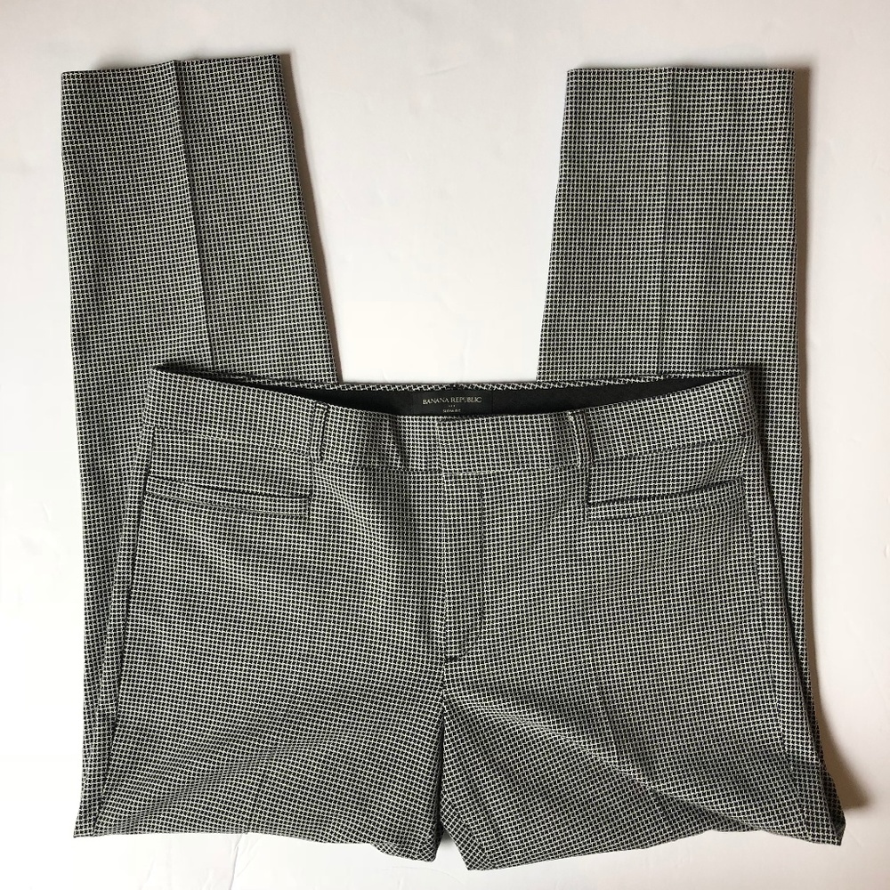 Banana Republic Sloan Ankle Pants Black Size 10